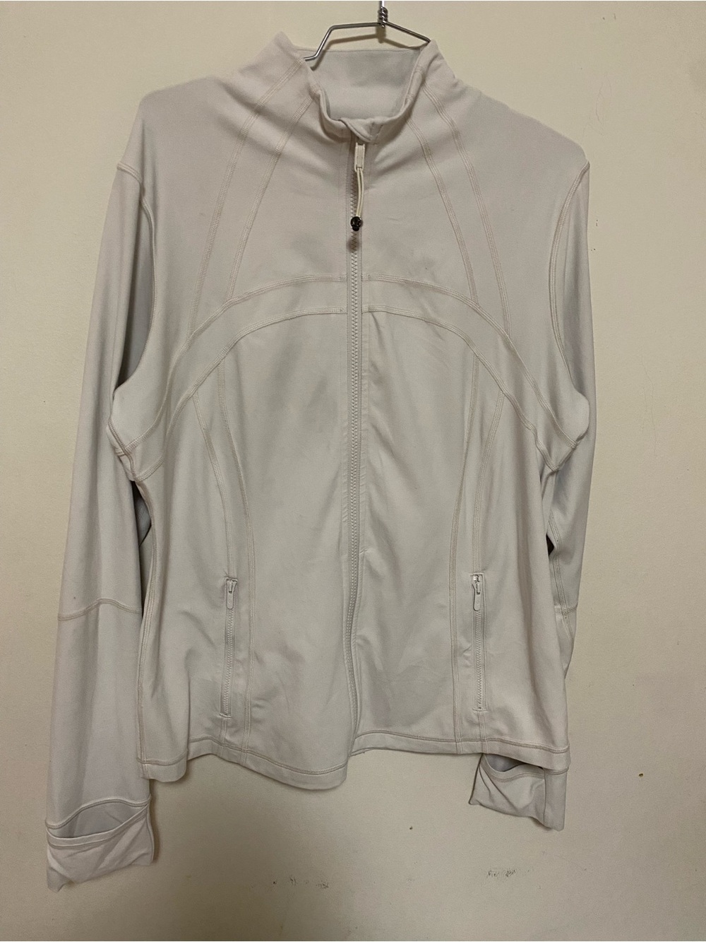 lululemon athletica White Full-Zip Utility Jacket